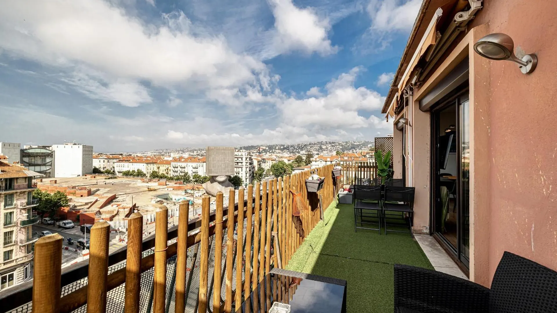Open Sky Terrace Lage 1 Bdr & Parking Apartment Nice 0*,  France